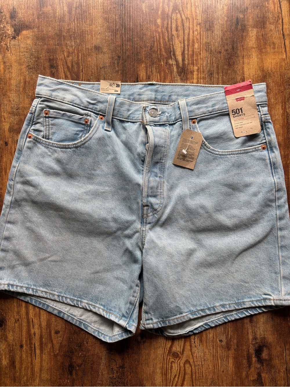 Levi’s 501 Jean shorts New with tags 33